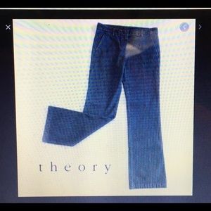 Theory Emerson Indigo blue jeans
